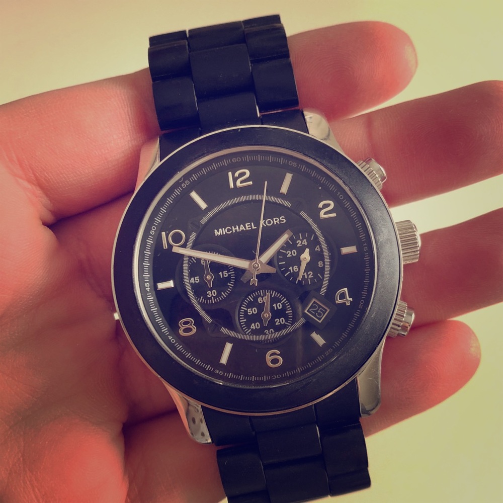Michael Kors watch (w/ B+B free battery for life)